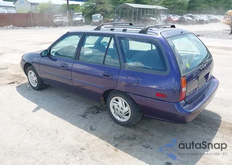 1997 Ford Escort Lx from USA, damaged, VIN 3FALP15P3VR155580